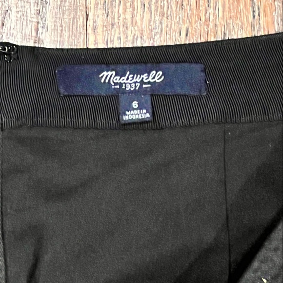 MADEWELL Textured Asymmetrical Mini Skirt - Picture 4 of 8